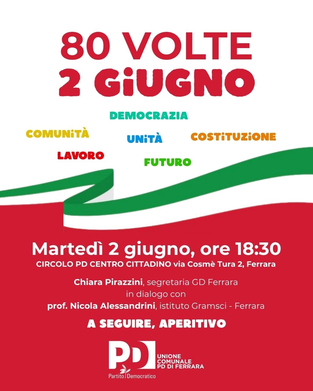 80 VOLTE IL 2 GIUGNO